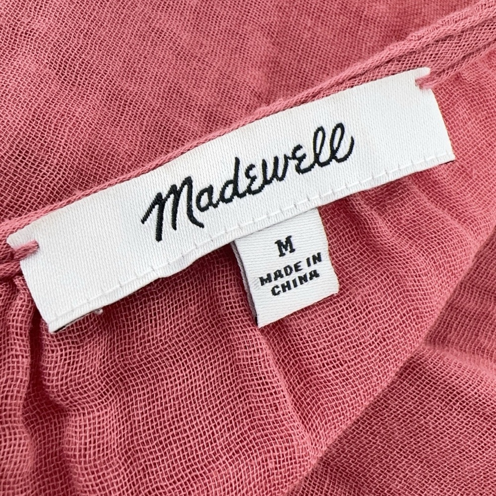 Madewell Shirred Neck Balloon Sleeves - Picture 8 of 10